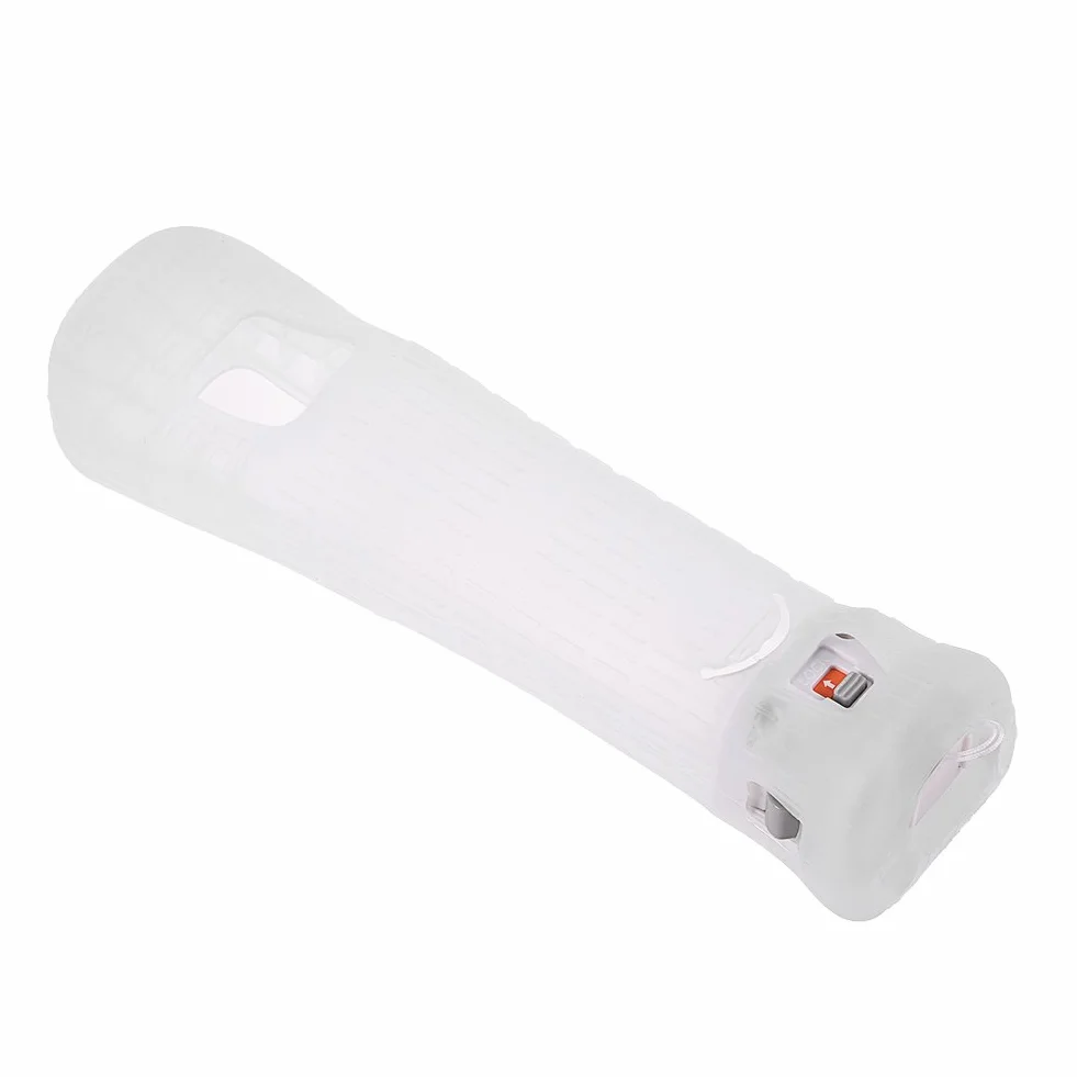 Yunir Adattatore sensore Motion Plus, Adattatore sensore MotionPlus con Custodia in Silicone estesa di Ricambio per Telecomando (Bianca)
