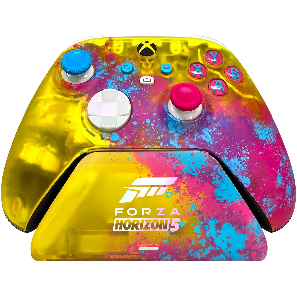 Razer Supporto universale di ricarica rapida per Xbox Series X|S: ricarica magnetica sicura, compatibile con controller wireless Forza Horizon 5 Limited Edition Xbox - Alimentazione USB - (controller