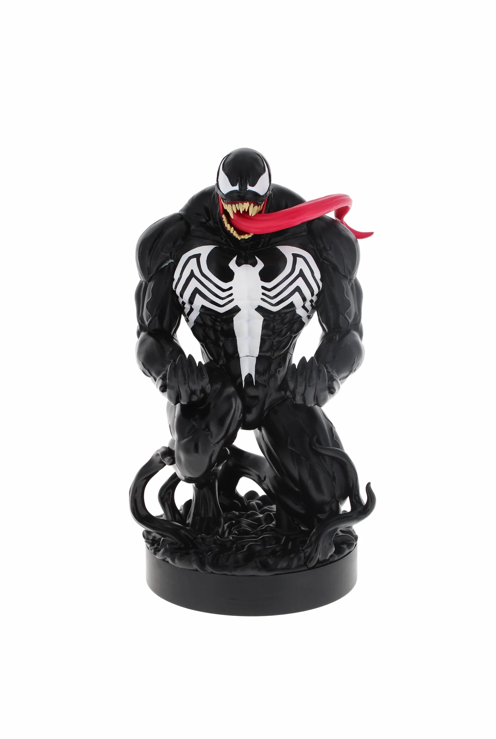 Cableguys Marvel Venom Supporto Controller e Telefono - Porta Cellulare Compatibile con Xbox, PlayStation e la Maggior Parte dei Controller, Accessori Gaming per Scrivania e Postazione Gamer