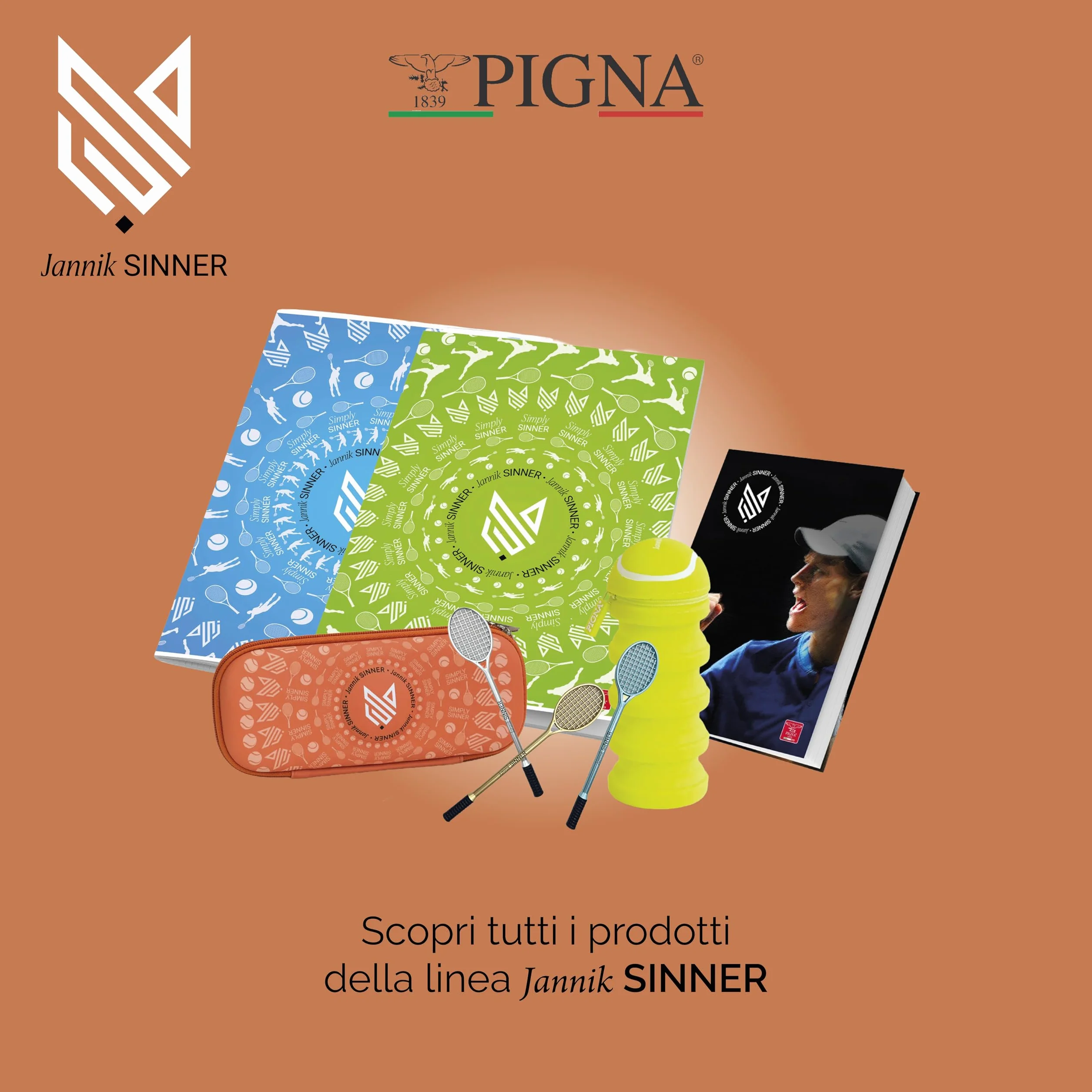 Pigna, Borraccia termica, 0,5 litri, SINNER, scatola da 1 pezzo