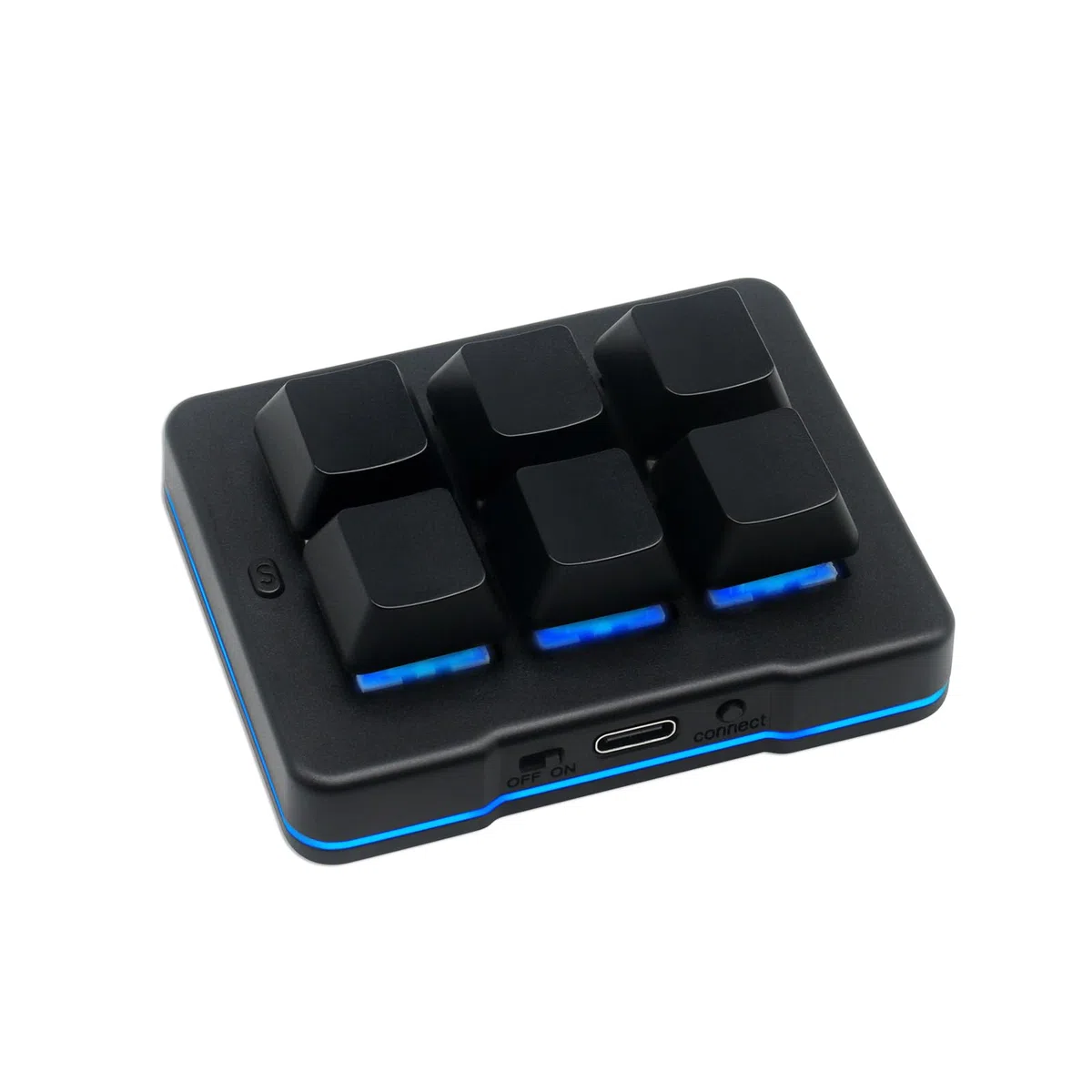 6 Tasti Mini Keypad Wireless USB Meccanico Gaming Macro Tastiera Personalizzata Programmabile OSU Tastiera con LED RGB per PC Gaming OSU Ufficio Lavoro HID