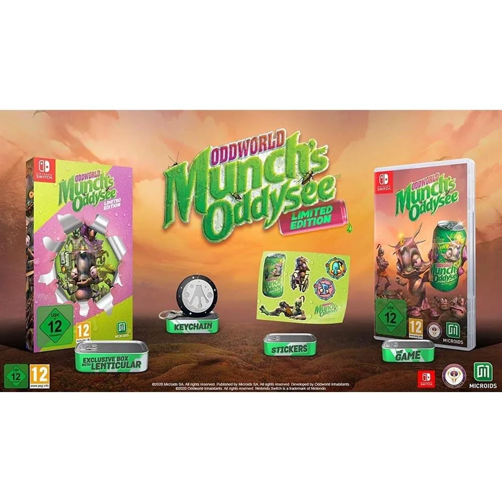 Oddworld Munch's Oddysee - Limited - Nintendo Switch [Edizione: Spagna]