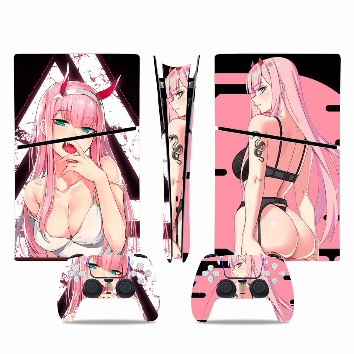 Per PS5 Slim Skin Digital Edition Console E Controller Vinyl Cover Skins Wraps Resistente Ai Graffi Compatibile Con PS5 Digital Edition Slim 13973 Senza Bolle Senza Schiuma Antigraffio