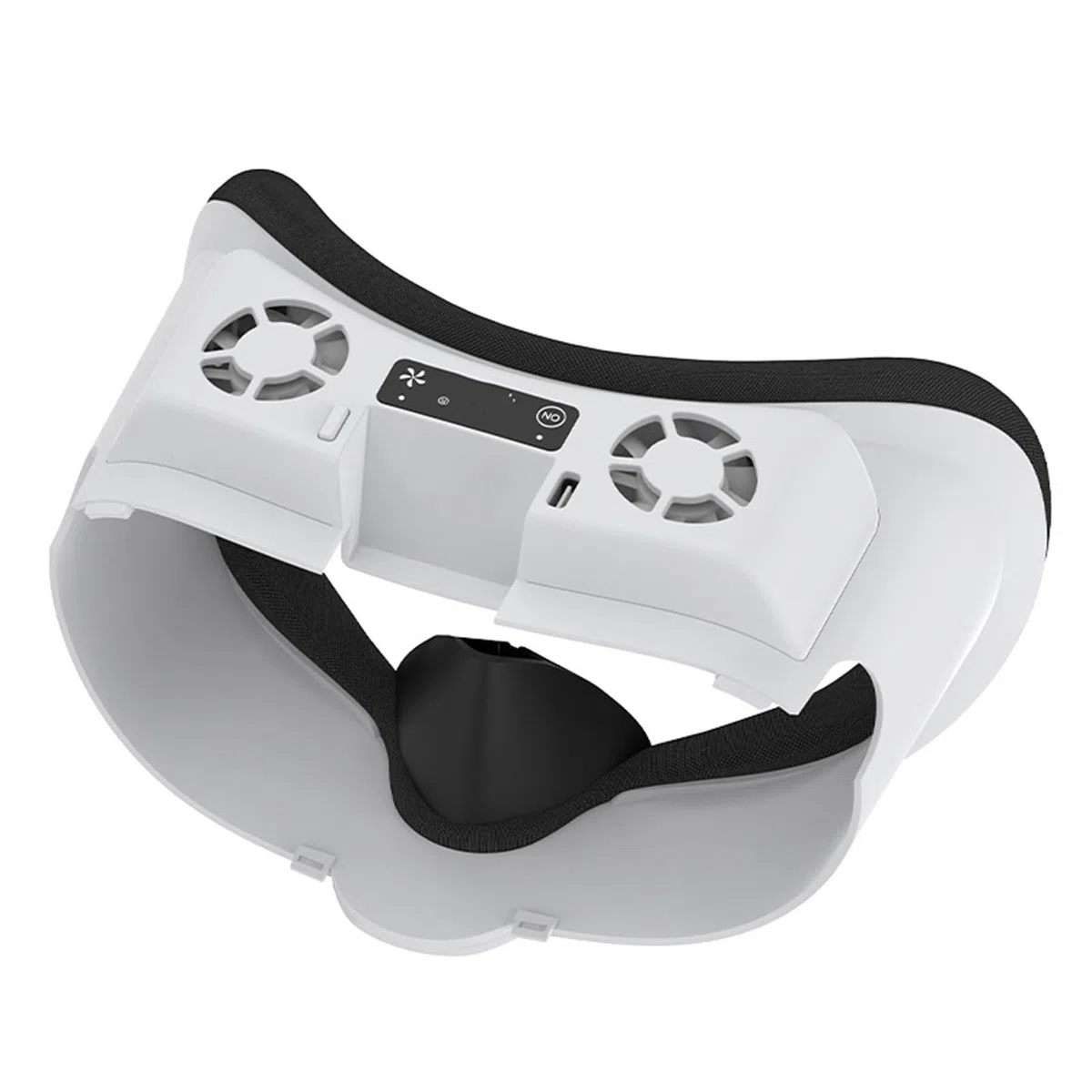 Ventola di raffreddamento RGB compatibile con Meta Quest 3 VR Accessori per cuffie Soft Traspirante Copertura per il viso Cuscino Pad Schiuma Interfaccia Facciale Staffa Ventola di raffreddamento