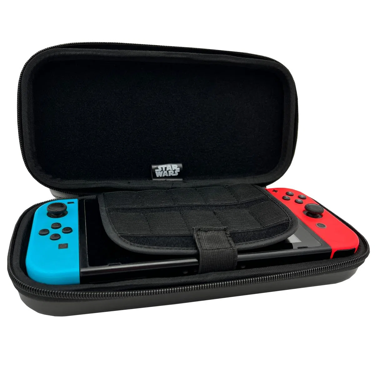 WONDEE Custodia per Nintendo Switch, Switch Oled e Lite STAR WARS Darth Vader con protezione interna per lo schermo e spazio per 10 giochi - Custodia Protettiva Nintendo Switch, Star Wars Regali