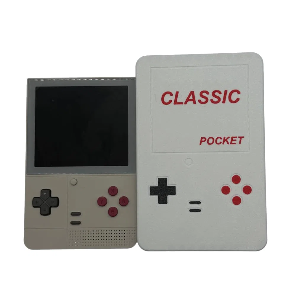 Custodia console di gioco per Retroid POCKET CLASSIC, scatola di protezione antigraffio antipolvere e antiurto per console di gioco. (Grigio)