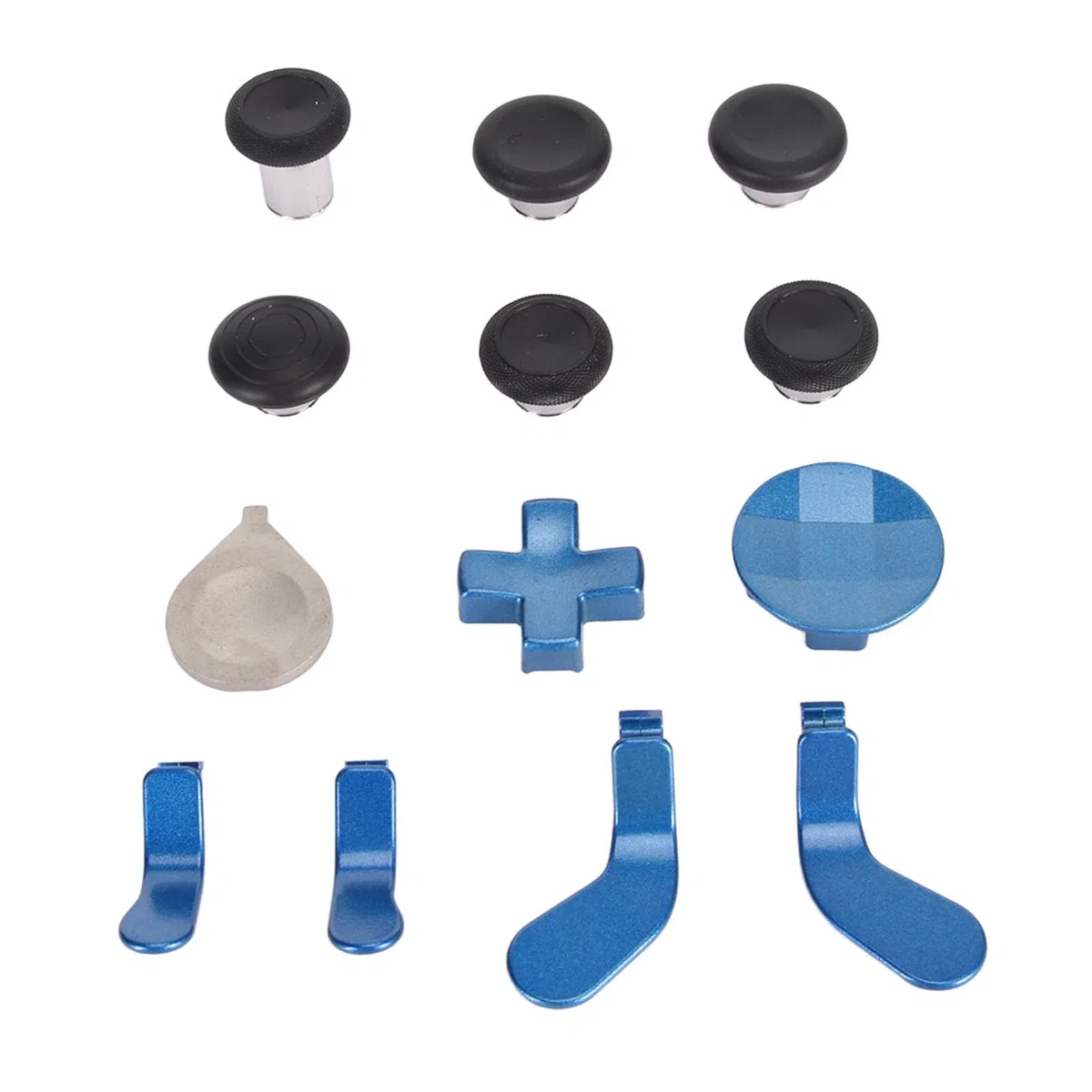 Levette di Ricambio per Controller One Elite Serie 2, Paddle per Controller 12 in 1 Accessori per Levetta Accessorio di Ricambio (Blu)