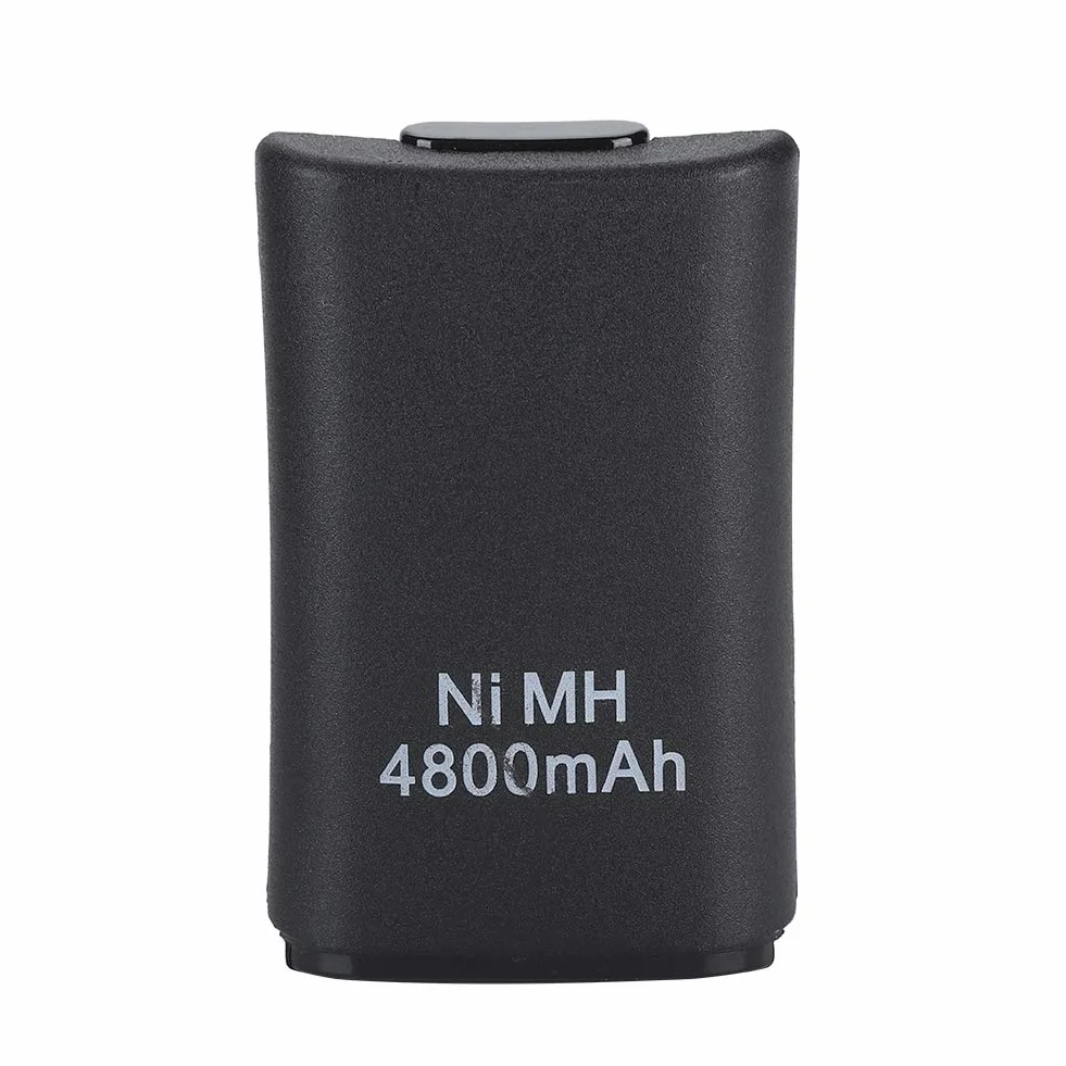 Batteria per 360, Pacchetto di Ricarica Controller per 360, Batteria di Backup per Controller 360 Durante i Giochi con Cavo di Ricarica USB e Base di Ricarica