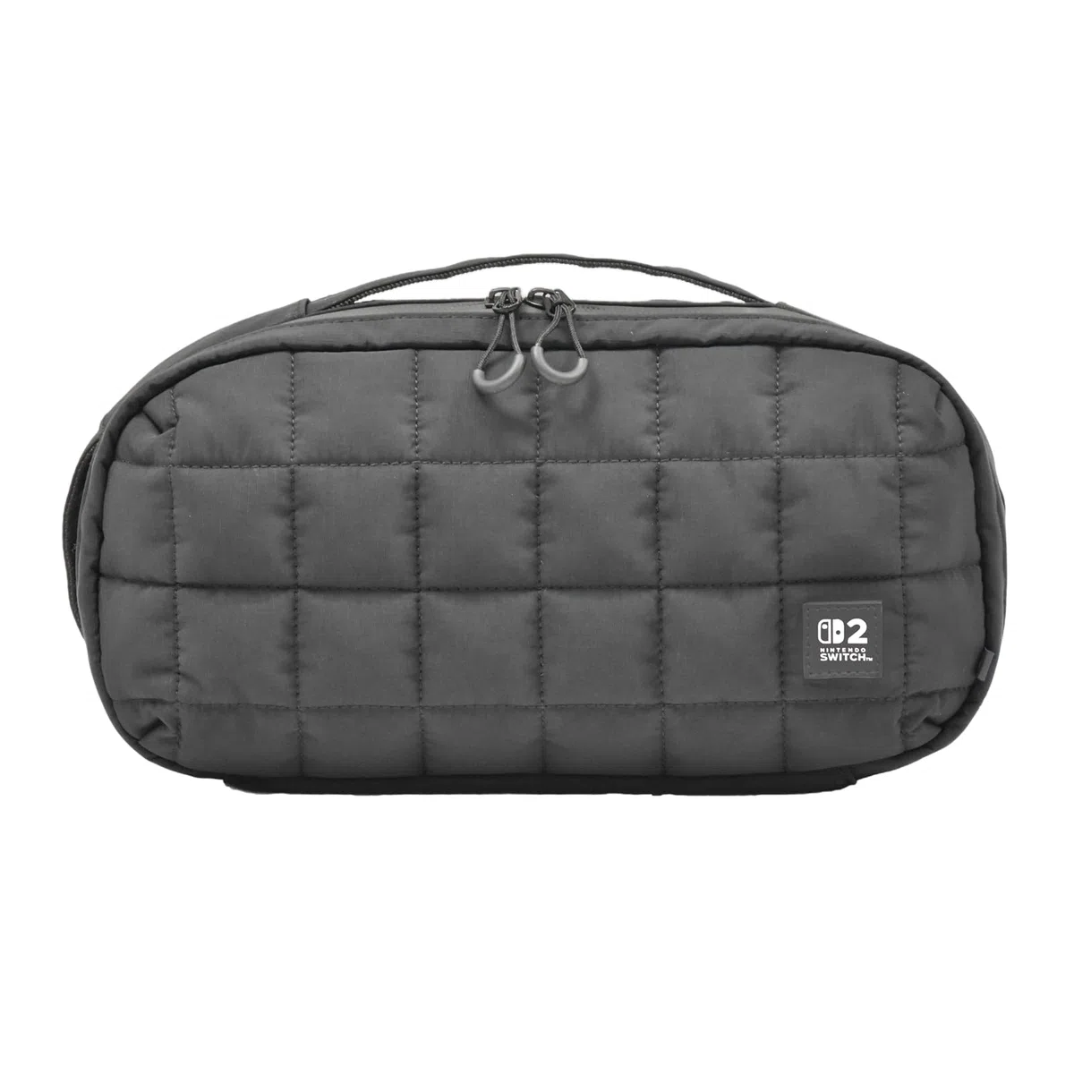 HORI Borsa Imbottita Puff Pouch (Nera) – Borsa per il trasporto e la protezione della Nintendo Switch 2 – Licenza Ufficiale Nintendo