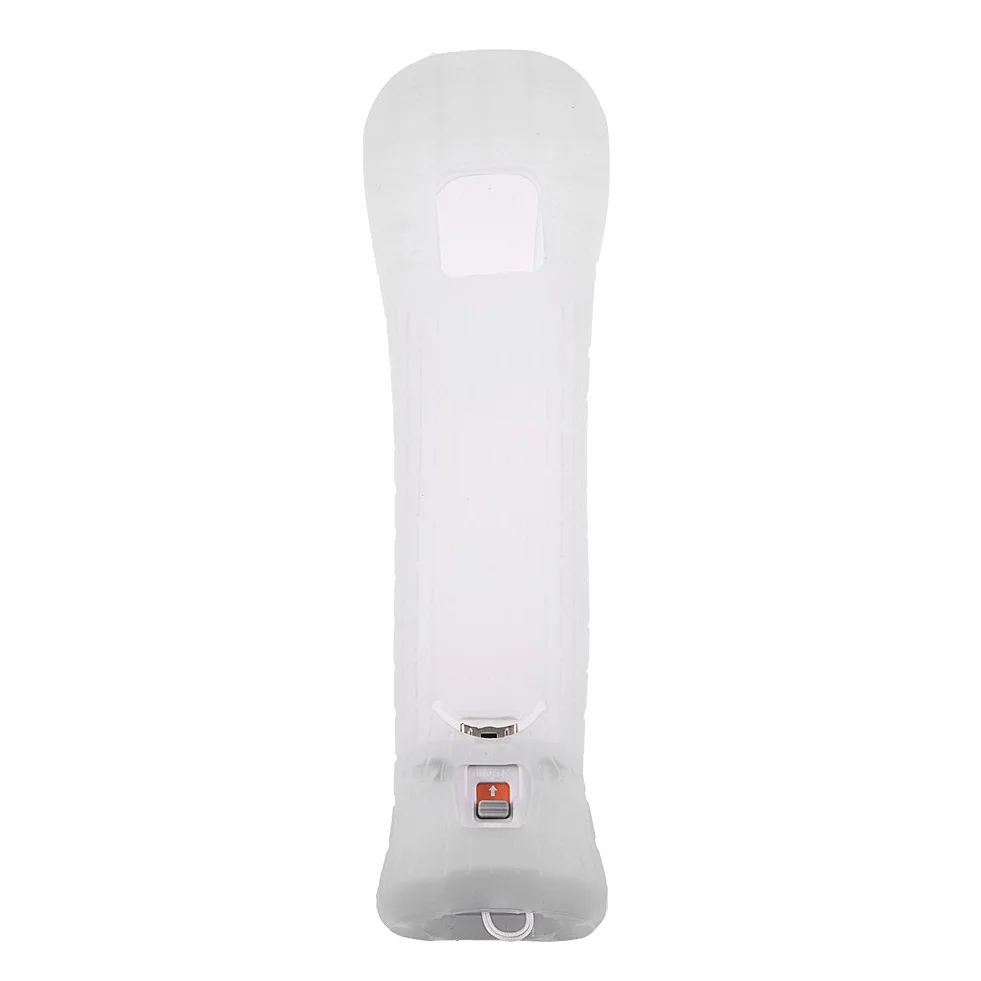 Yunir Adattatore sensore Motion Plus, Adattatore sensore MotionPlus con Custodia in Silicone estesa di Ricambio per Telecomando (Bianca)