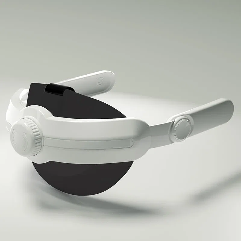 Cinturino per cuffie VR per Meta Quest 3 per Oculus Quest 3, sostituzione del cinturino Elite per un maggiore supporto, kit di riduzione del peso del cinturino VR per la riduzione dello stress