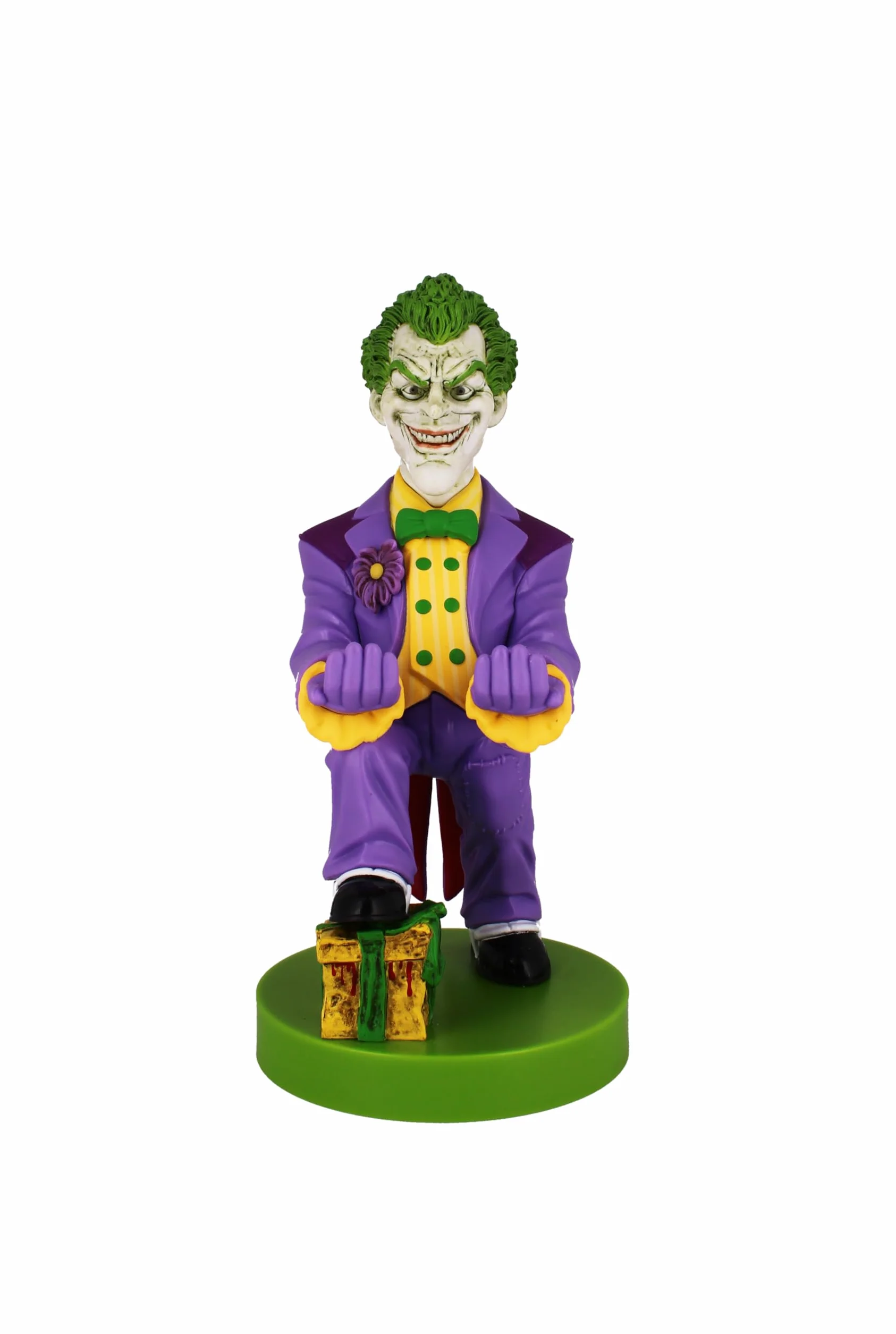Cableguys Warner Bros Joker Supporto Controller e Telefono - Porta Cellulare Compatibile con Xbox, PlayStation e la Maggior Parte dei Controller, Accessori Gaming per Scrivania e Postazione Gamer