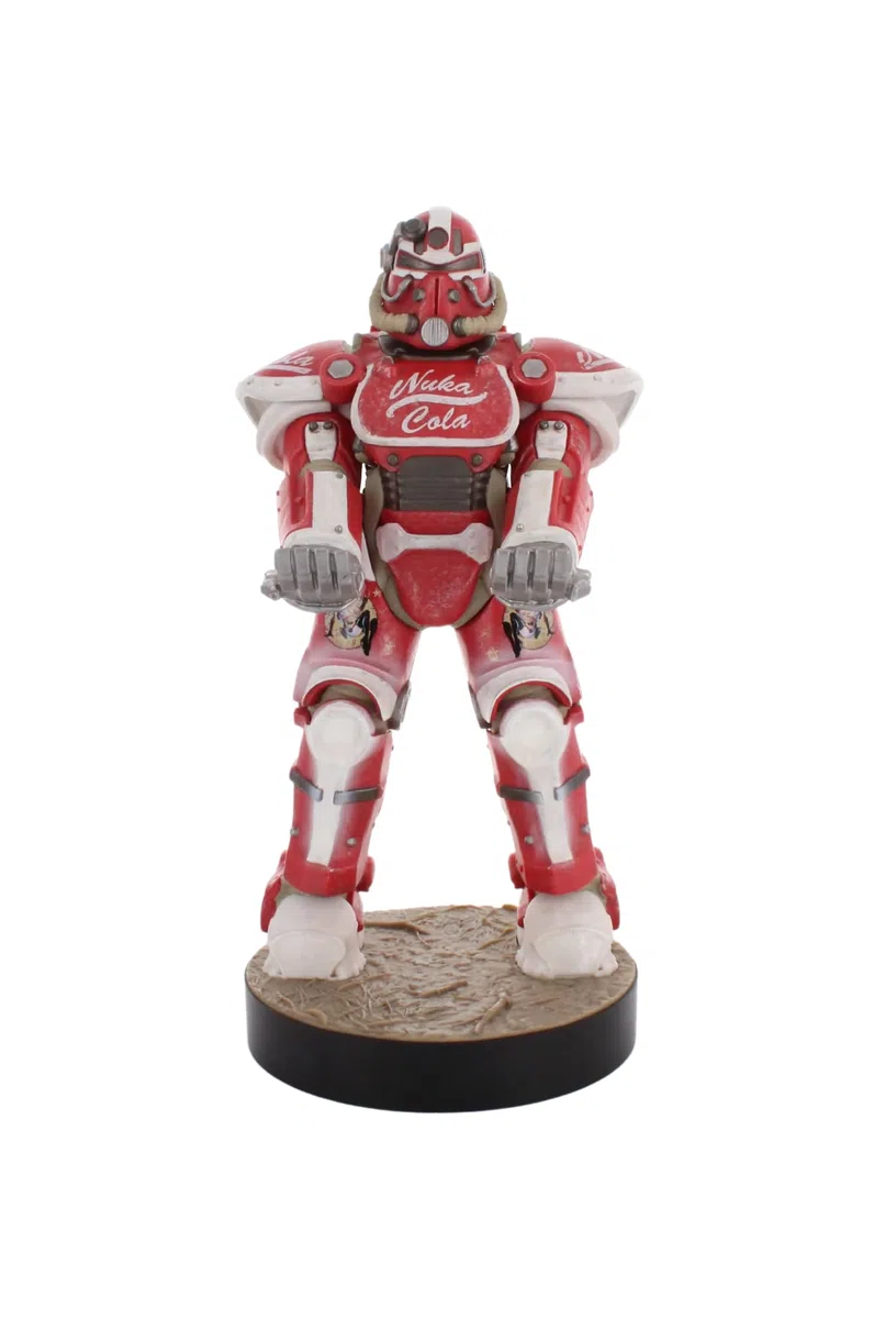 Cableguys Fallout Nuka Cola - Supporto per controller di potenza e supporto per telefono, accessori da gioco per installazione in camera e scrivania, supporto compatibile con Xbox, PlayStation e la