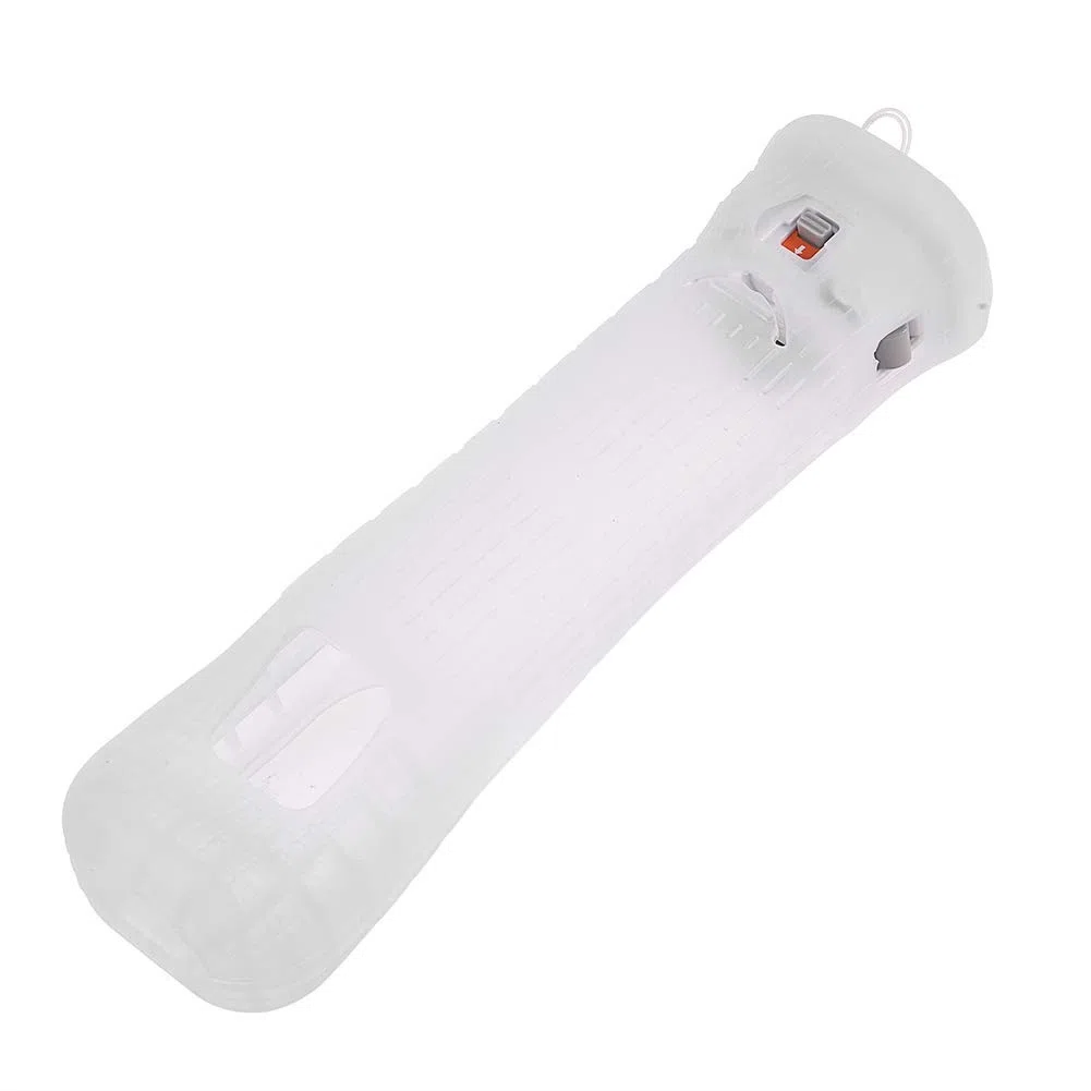 Motion Plus Adattatore sensore MotionPlus + Custodia in Silicone per Telecomando Wii Nintendo, Compatibile con Una varietà di Giochi Wii, Plug And Play(Bianca)