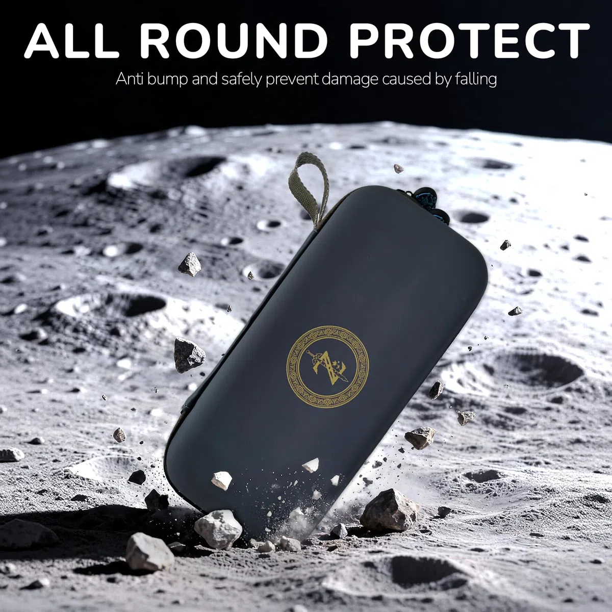 Custodia Switch 2, Borsa de Protettiva per Switch 2 (2025), con Tasche a Rete e Cerniera a Tema, per 10 Schede di Gioco e Accessori, Grigio