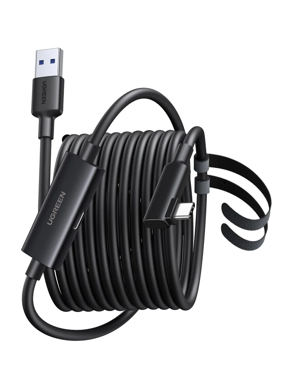 UGREEN Cavo Link 5M USB 3.0, Compatibile co Meta Quest 3s Quest 3 Quest 2/Pro/PC Steam VR Accessori, 5Gbps Trasferimento Dati