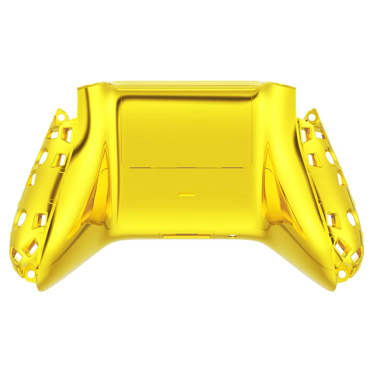 eXtremeRate Cover Posteriore per Xbox Series X S Controller,Custodia Copertura Coperchio di Batteria Scocca Shell Ricambio per Xbox Series X/S Joystick Model 1914-Oro Cromo