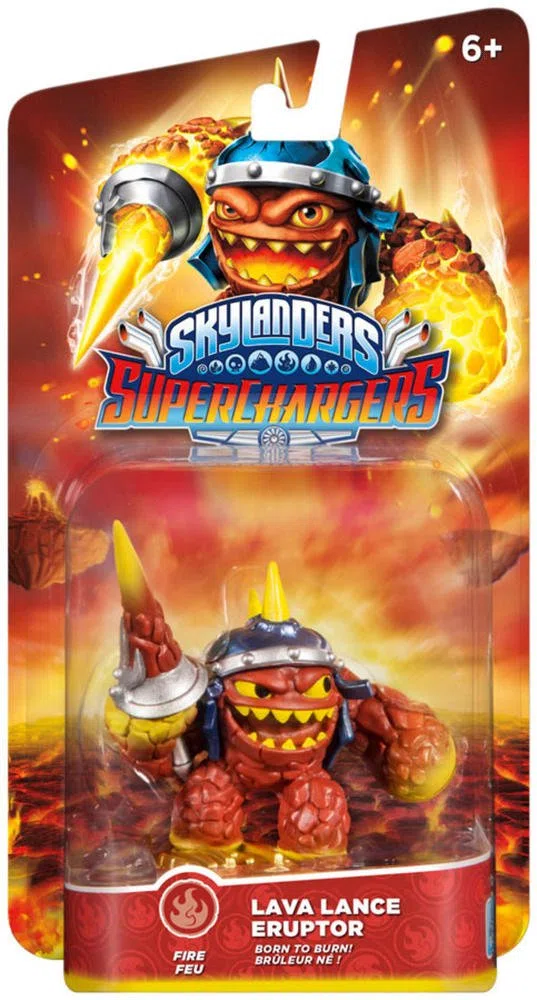 Skylanders Super Chargers Driver Lava Lance Eruptor