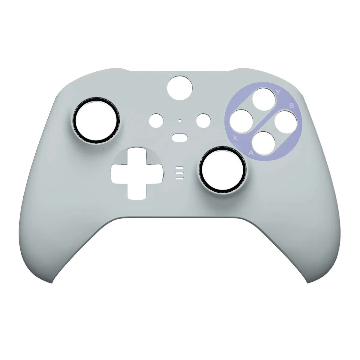 eXtremeRate Custodia Cover per Xbox Elite Series 2 Controller Model 1797,Scocca Case Frontale Ricambio per Xbox Elite Series 2 Wireless Controller Core&2 Anelli-Stile Snes