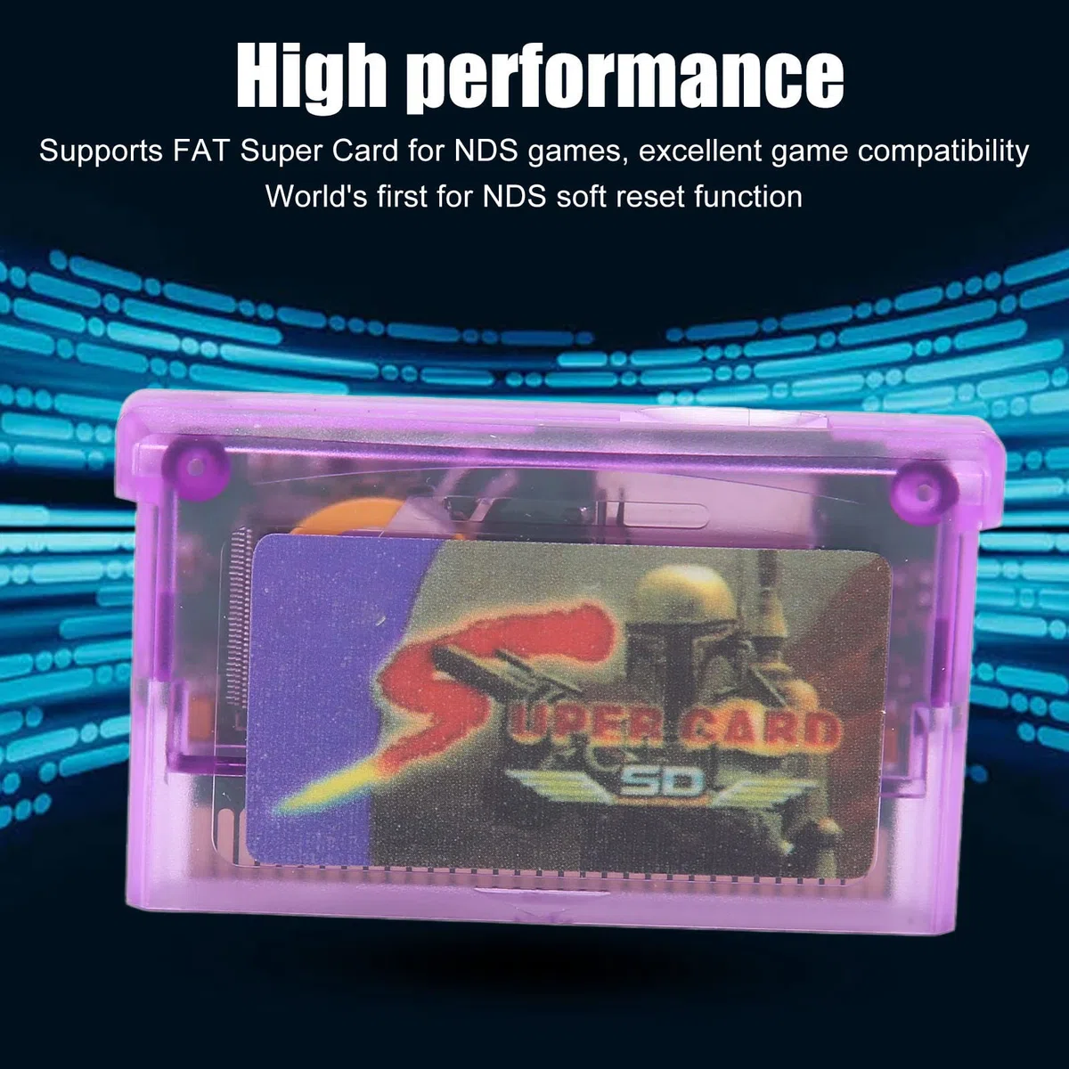 Masterizzazione del Disco Mini per GBA GBA SP GBM IDS NDS Lite, GBA Games Card, Gioco Flashcard Supporto Memory Card, Mastering Card Supporta FAT NDS Giochi