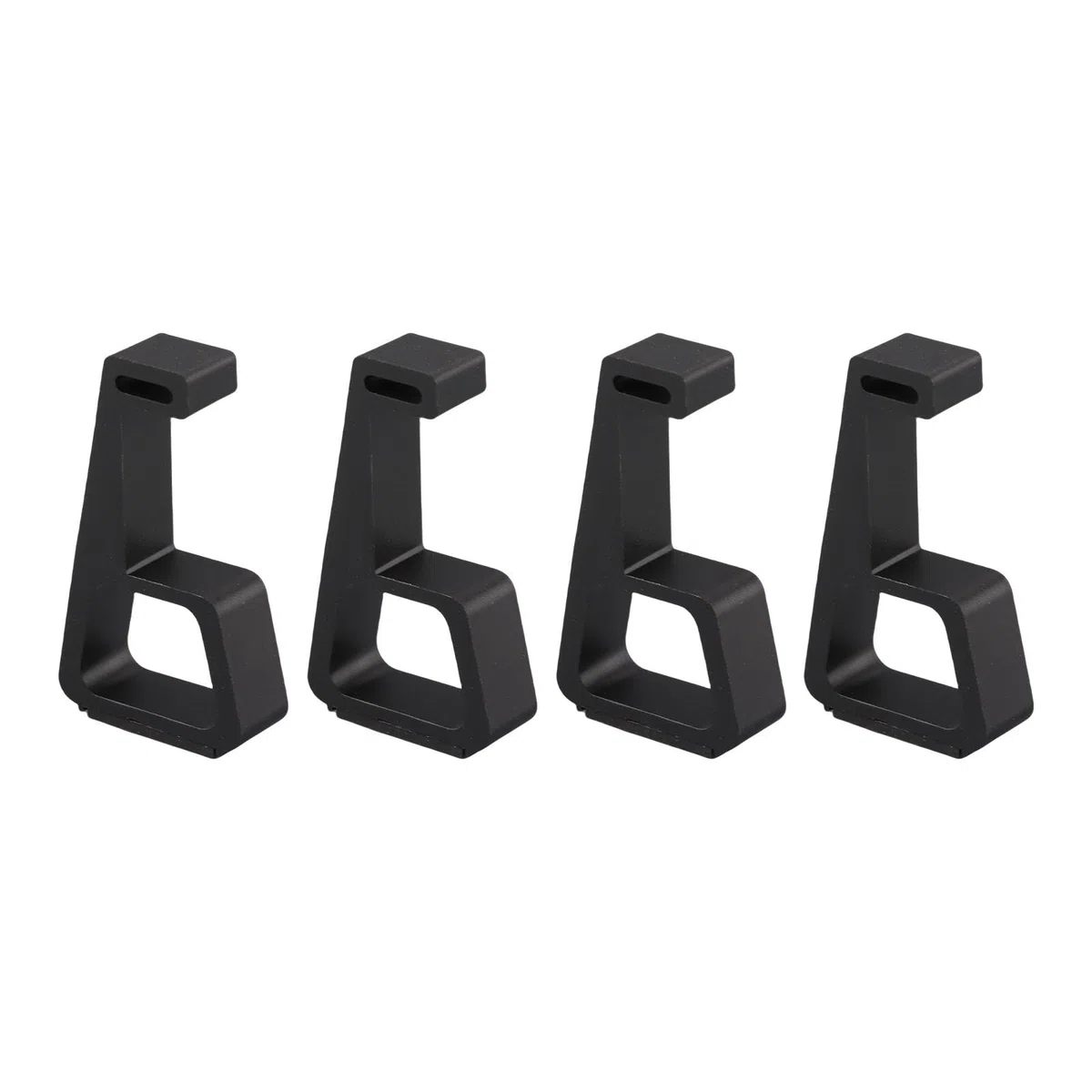 Piedini di Raffreddamento della Staffa per Console Slim, Supporto Orizzontale per Console di Gioco, Piedini di Supporto Rialzati Orizzontali Gambe di Raffreddamento del (Nero)