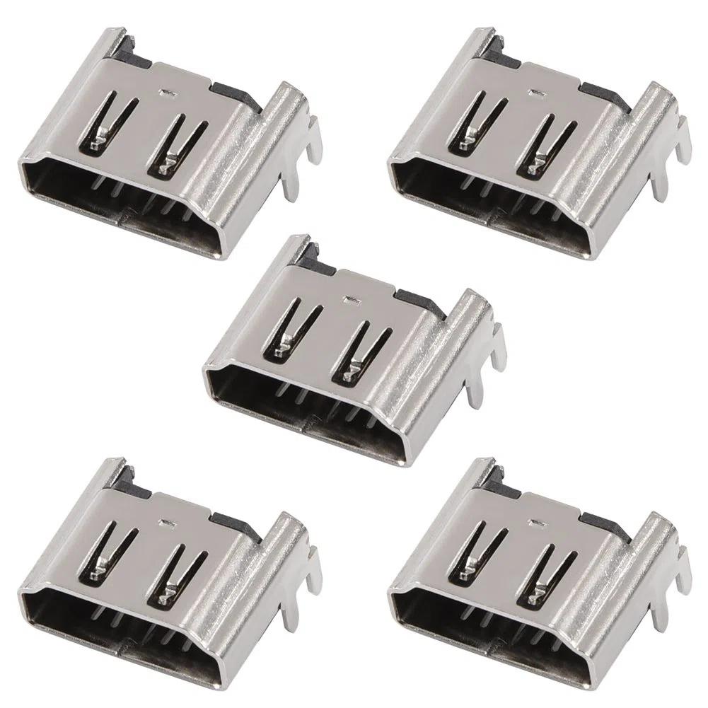 Denash Presa per Connettore Interfaccia Porta HDMI per Scheda Madre 4 (5 Pezzi)