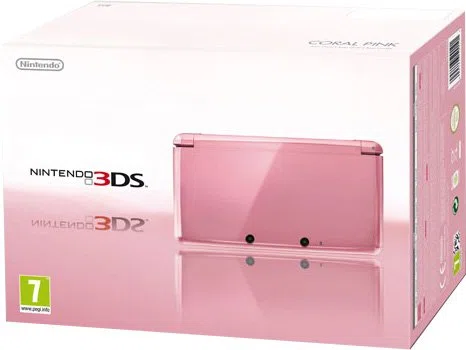 Nintendo 3DS - Console, Rosa Corallo