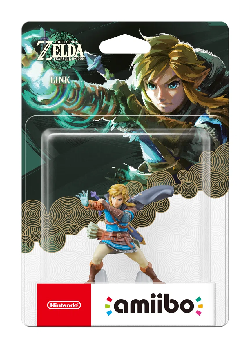 Amiibo Link - The Legend of Zelda: Tears of the Kingdom.