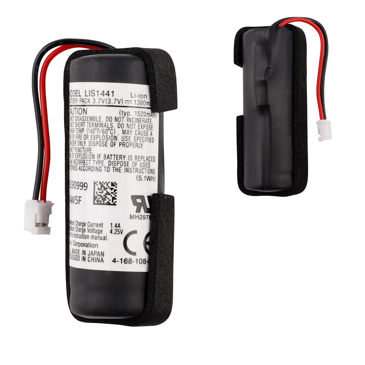 Batteria di ricambio LIS1441 LIP1450 compatibile con Sony PS3 PlayStation 3 Move Motion Controller