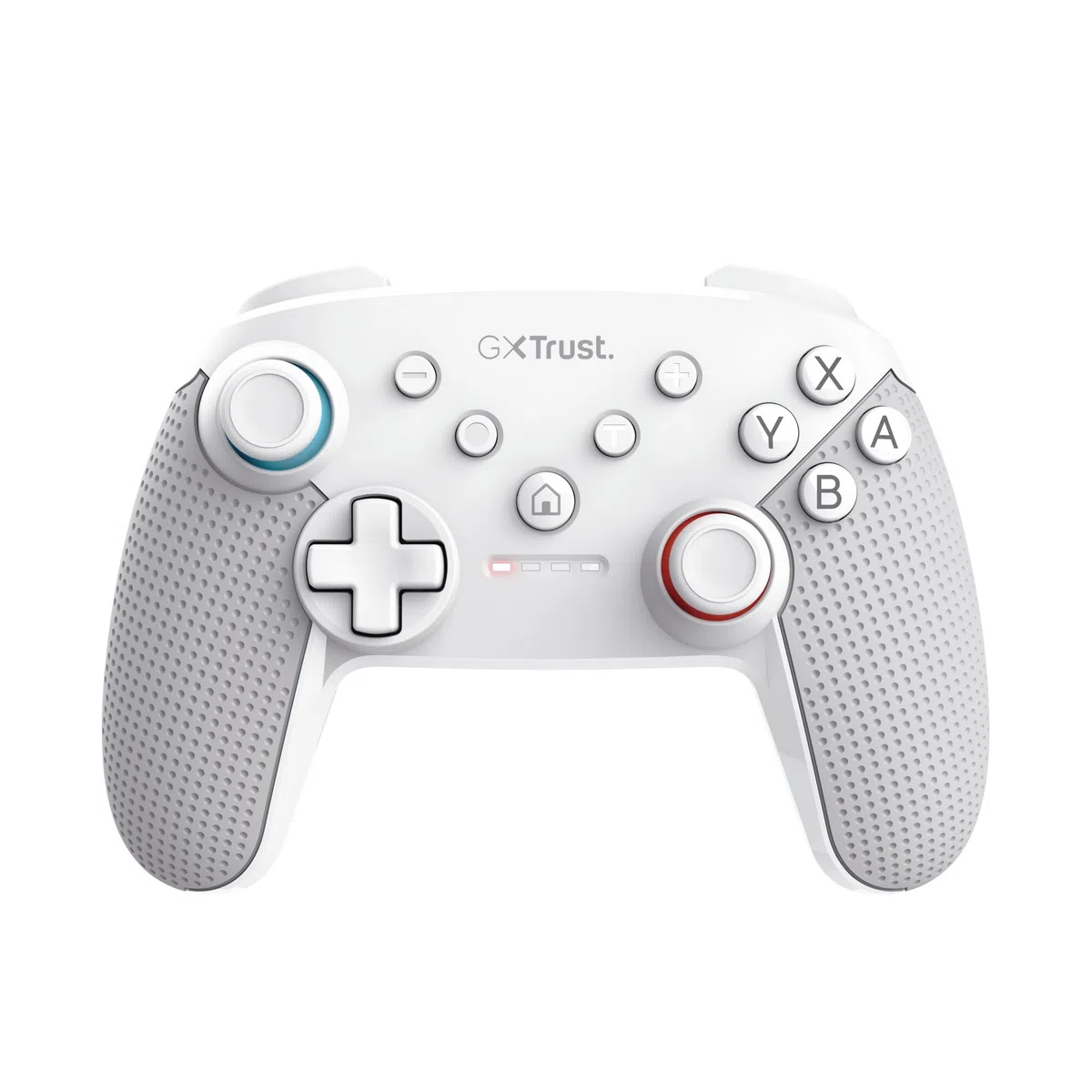 GXTrust 1246W Muta Controller Nintendo Switch Wireless con Bluetooth, Vibrazione Dual Shock, Sensore di Movimento, Pulsante Turbo, 15h di Gioco, Gamepad per Nintendo Switch, Lite, OLED, Bianco
