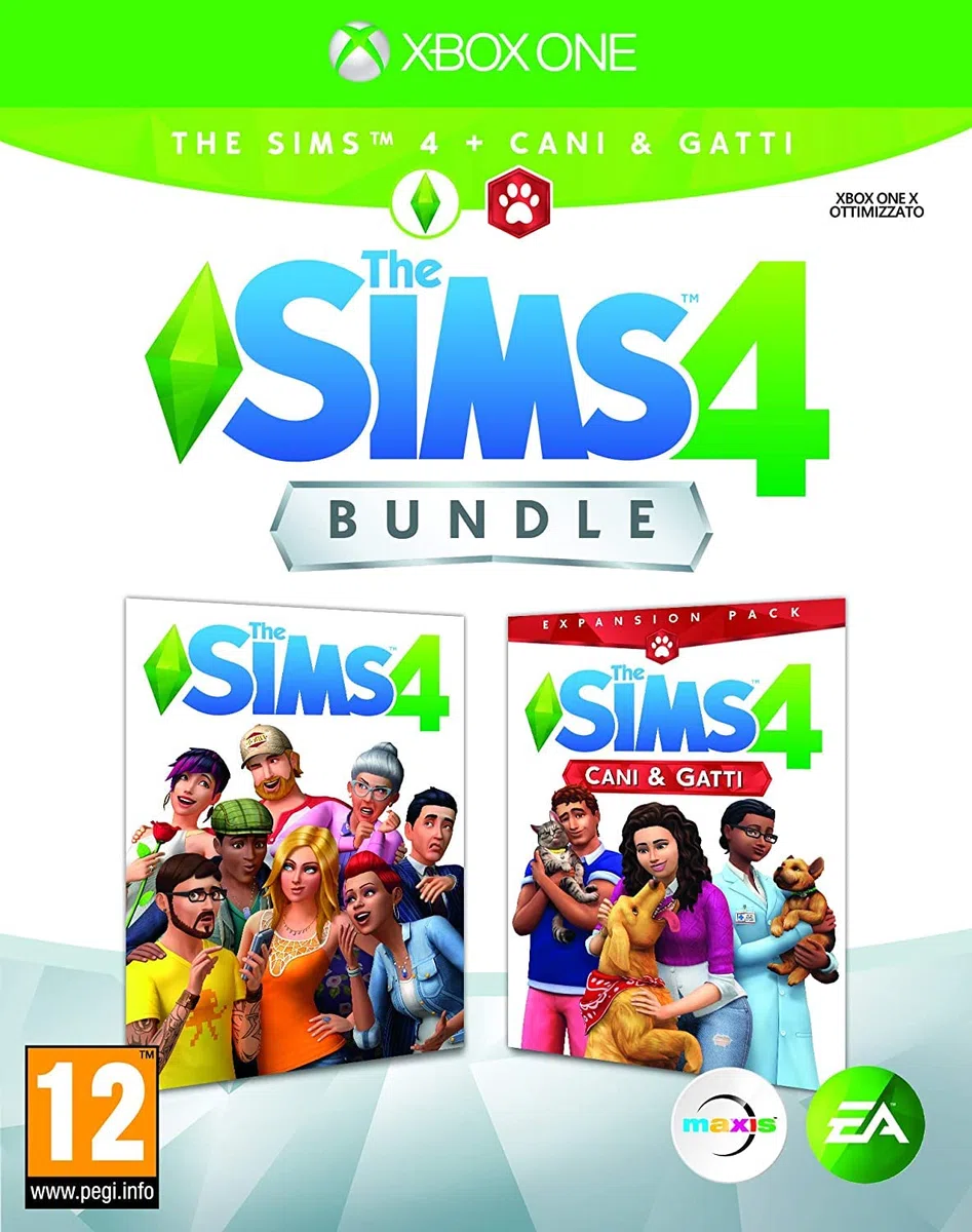 The Sims 4 Plus Cats and Dogs - Bundle - Xbox One