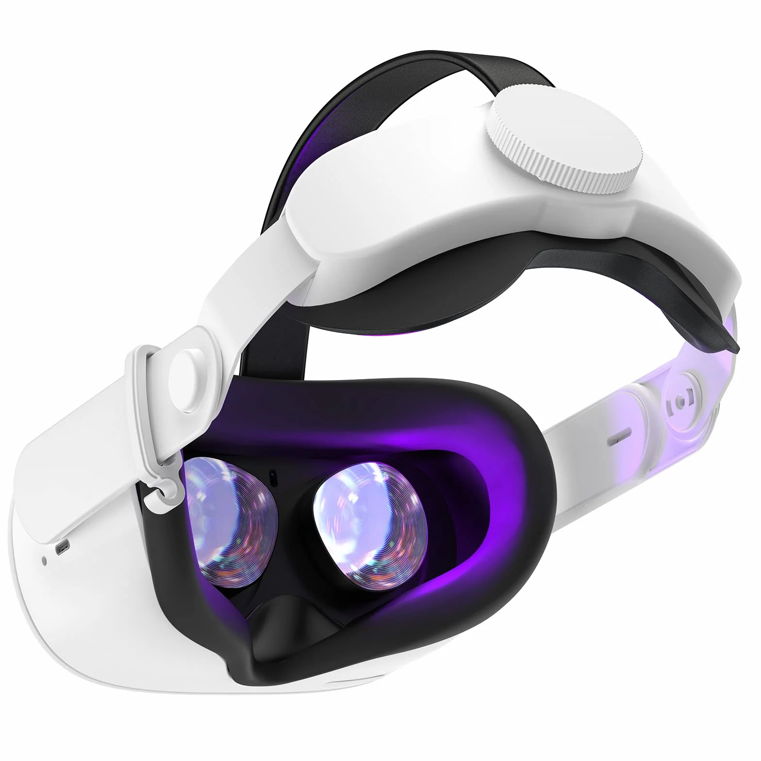 SUPERUS Cinturino Elite per Oculus Quest 2 – Strap Sostitutiva di Qualità per Oculus/Meta Quest 2, Accessori per VR - Migliore Comfort, Riduce la Pressione Sulla Testa – Con Cinghia Regolabile