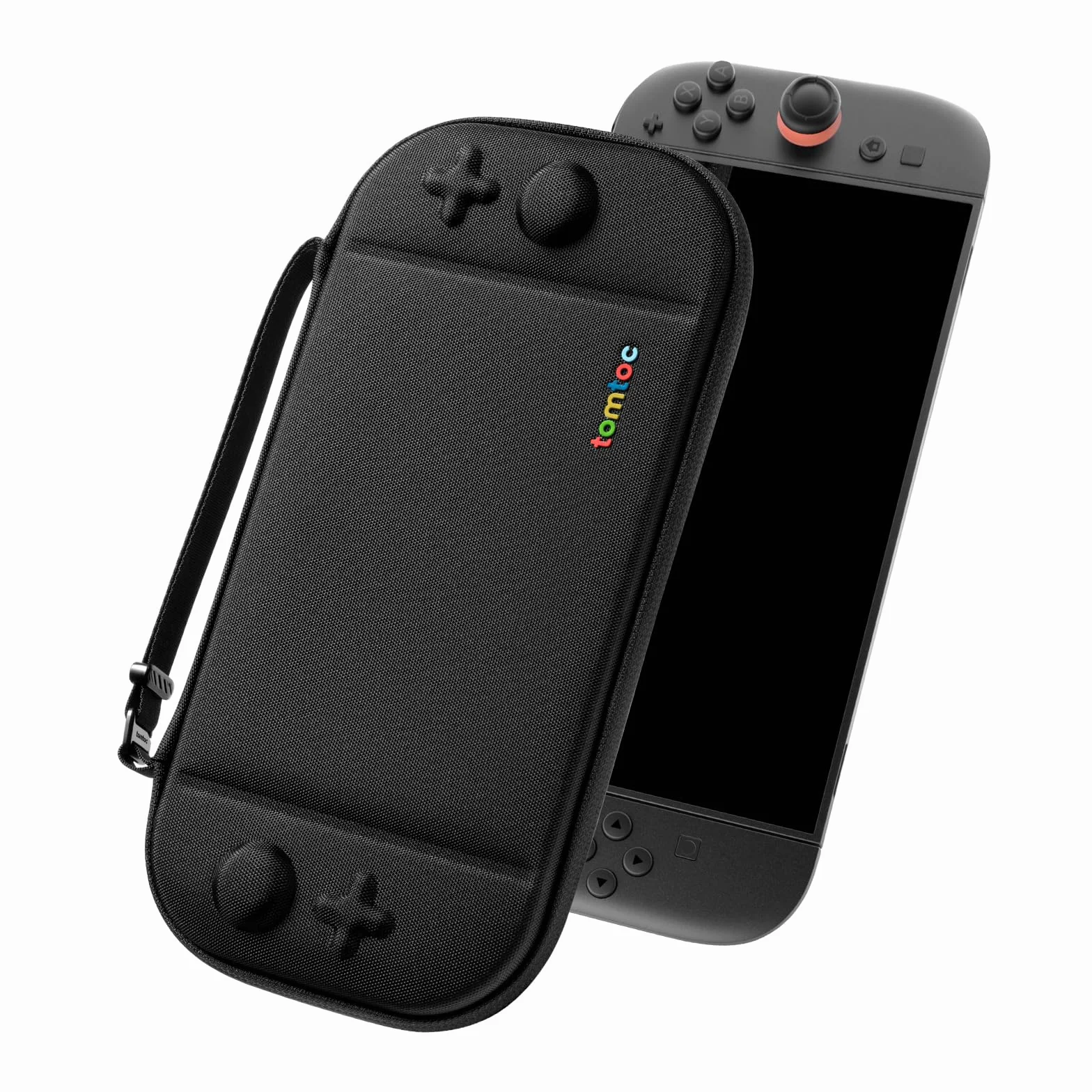 tomtoc Custodia per Nintendo Switch 2 (2025), Borsa da Trasporto per Console con 12 Cartucce di Gioco, Slim Carry Case Sottile da Viaggio con Brevetto Originale e Protezione di livello Militare