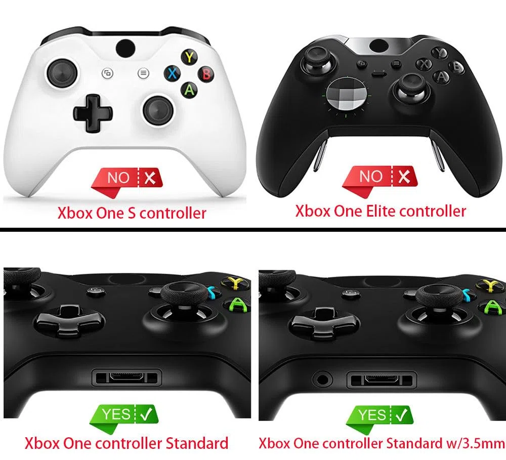 eXtremeRate Cover Custodia Copertura Frontale Guscio Anteriore Scocca Ricambio per Xbox One Standard Controller con/senza Porta per Jack da Cuffie 3,5mm(Camaleonte Viola Blu)