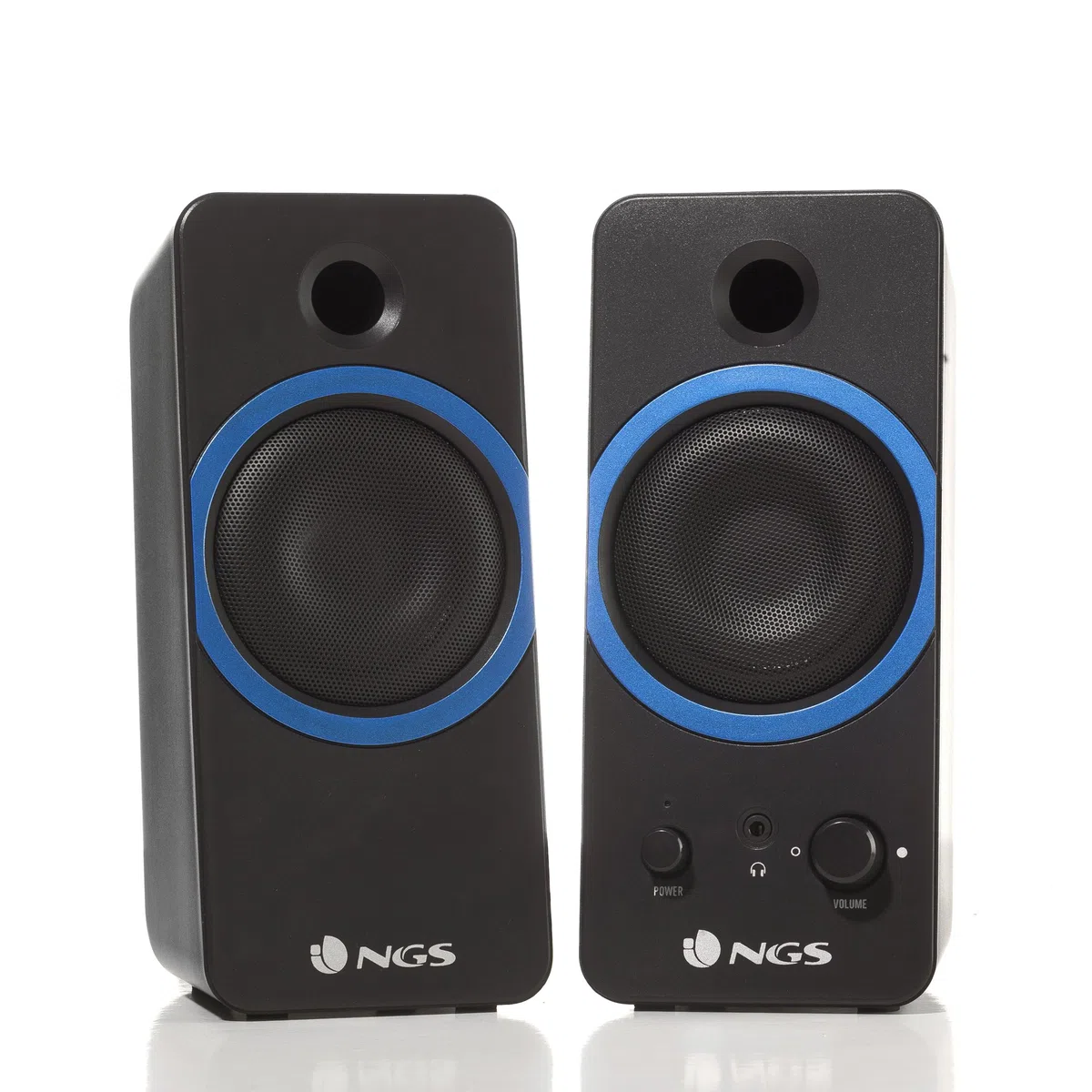 NGS GSX-200 - Altoparlanti Stereo da Gioco con 20 Watt di Potenza e Super Bassi