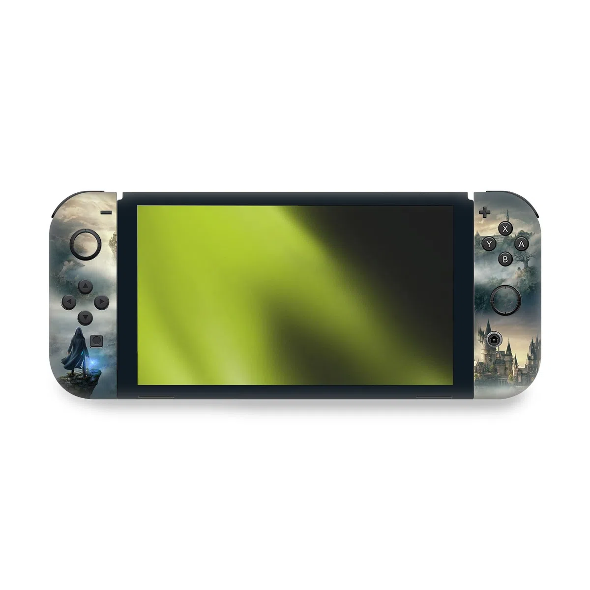 Head Case Designs Licenza Ufficiale Hogwarts Legacy Arte Chiave Grafica Vinile Sticker Gaming Pelle Adesivo Compatibile con Nintendo Switch OLED Bundle