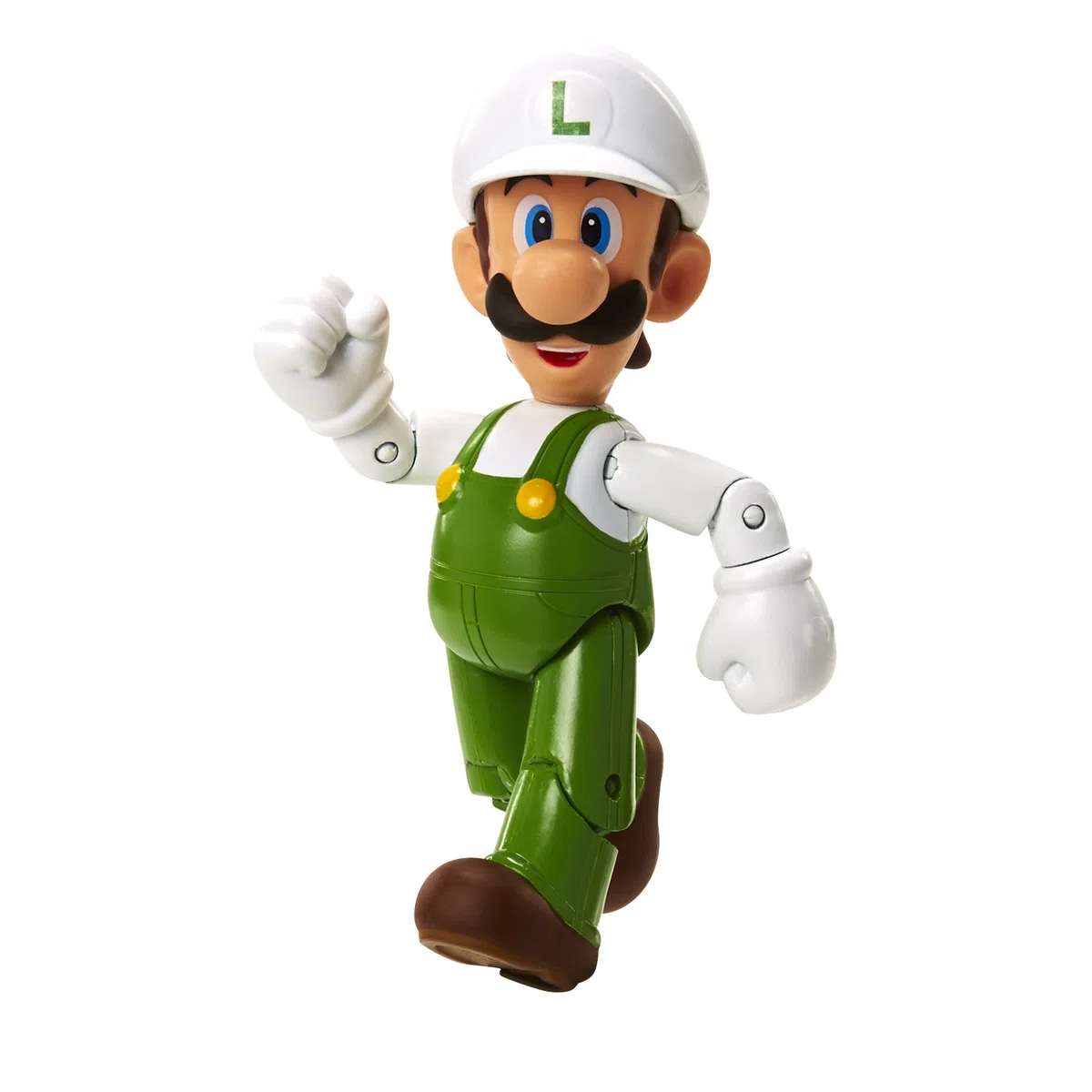 Nintendo 91439 - Mario Figures Serie 4 Luigi Fuoco, 10 cm