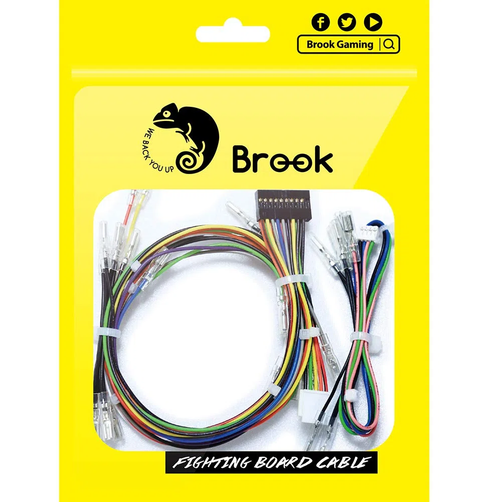 Brook Fighting Board Cable 20-Pin Joystick Harness DIY Builds with 4-Pin Joystick Harness DIY Builds/Arcade Stick/Fighting Board Accessori