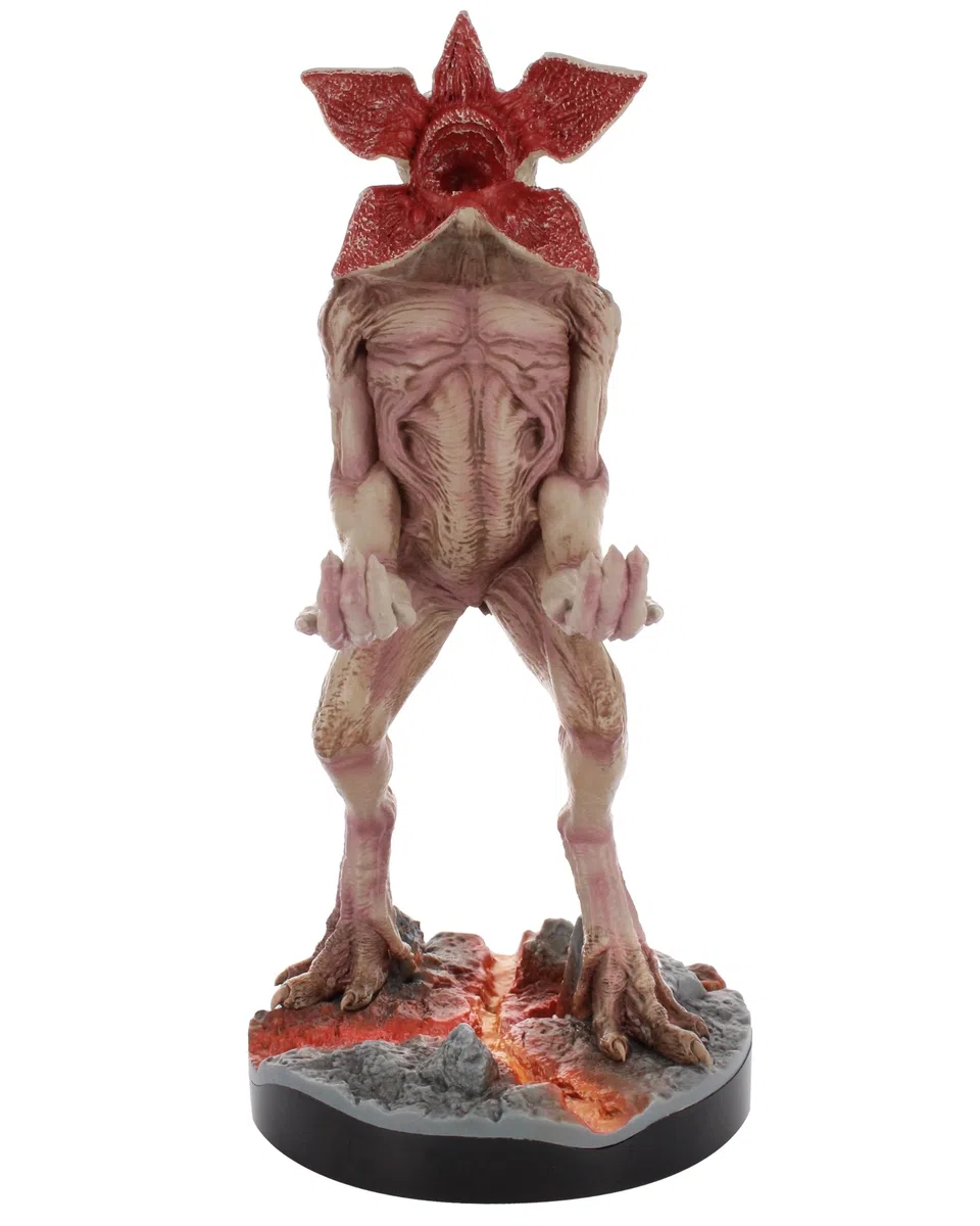 Cableguys Stranger Things Demogorgon Supporto Controller e Telefono - Porta Cellulare Compatibile con Xbox, PlayStation e la Maggior Parte dei Controller, Accessori Gaming per Scrivania