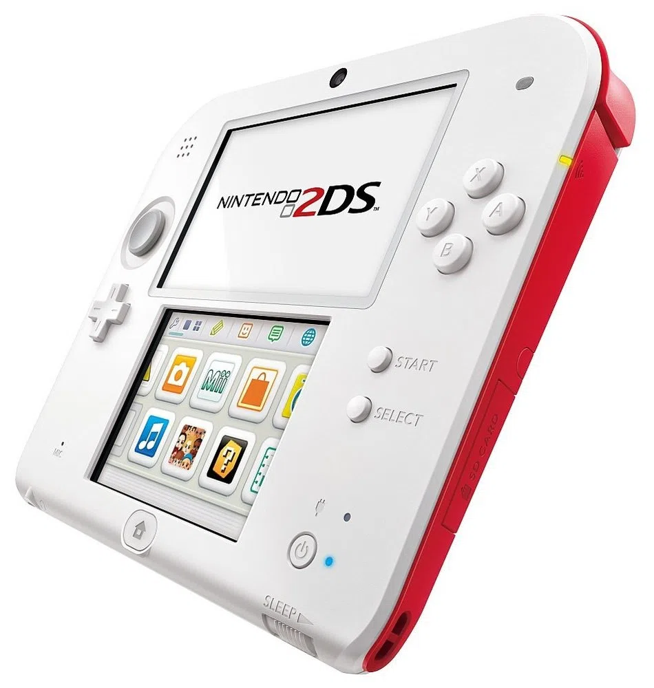 Nintendo 2DS Console, Bianco e Rosso + New Super Mario Bros 2