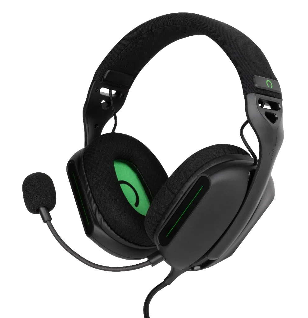Konix Cuffie da gioco con cavo Skylite ultraleggere 218 g per Xbox One e Series X|S - Altoparlanti da 40 mm - Microfono - Cavo da 1,5 m - Jack da 3,5 mm - Nero