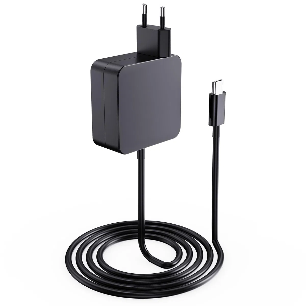 Caricatore USB C 65 W per Nintendo Switch 2, ROG Ally, Steam Deck, tablet, computer portatili, Samsung Galaxy, Pixel, caricatore da muro rapido PD 65 W