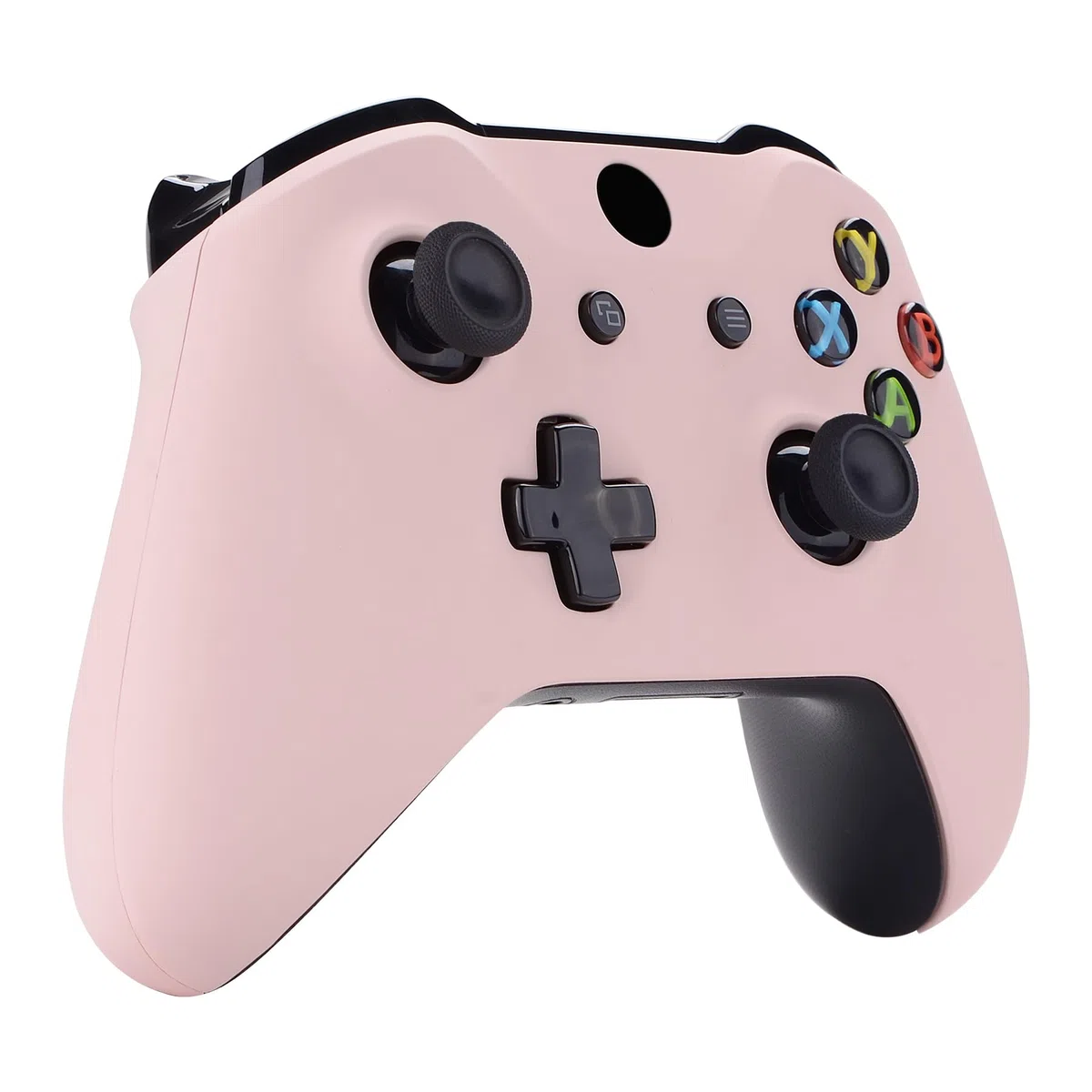 eXtremeRate Cover Grip per Xbox One S X Controller Model 1708,Custodia Frontale Case Scocca Copertura Impugnatura Shell Ricambio per Xbox One S X Joystick-Rosa