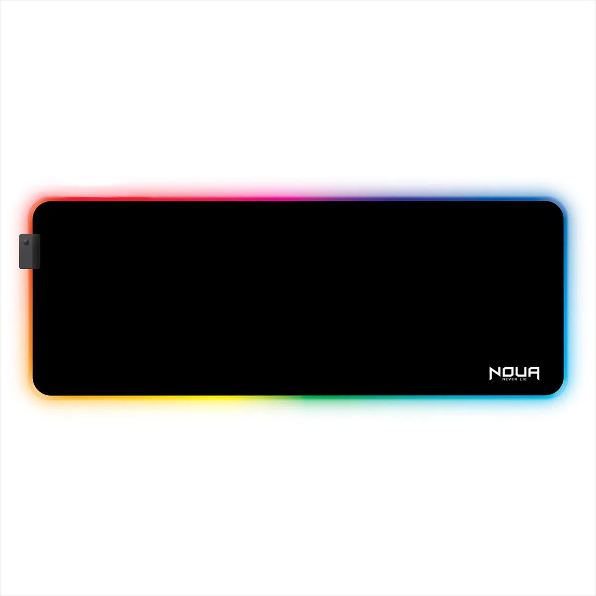 Noua Matrix 800 Tappetino Mouse Gaming RGB RAINBOW XXL 800 * 300 * 4 mm 14 Effetti Luce Mousepad Extra Grande Esteso Superficie Resistente all’Acqua con Base in Gomma Antiscivolo