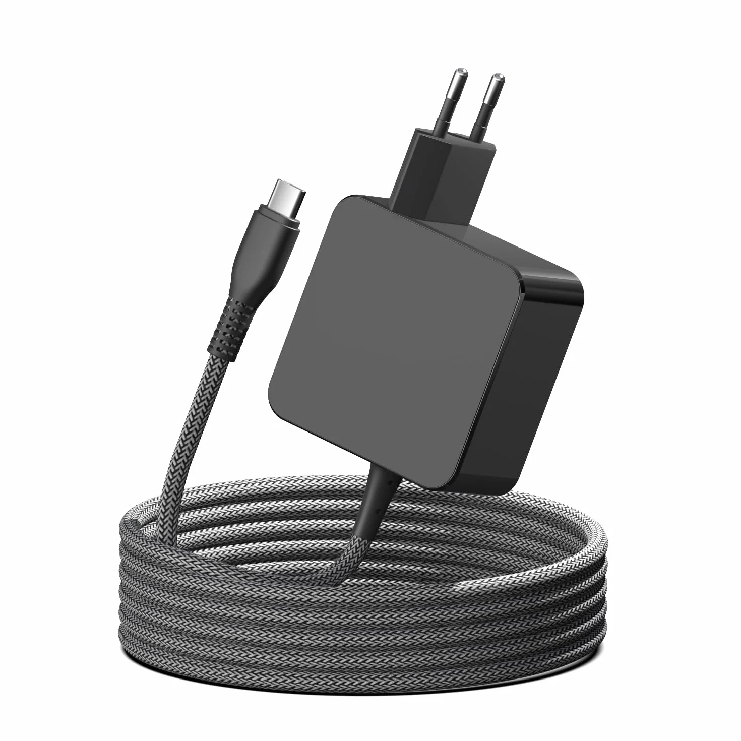 HKY 20V Caricatore USB C PD per Raspberry Pi 5 USB-C 27W, 39W Type C Portatili Alimentatore per Switch Steam Deck/OLED/Lite/Switch Dock, Samsung Galaxy S24 Ultra/S23,WI-FI 6/7 Router Adattatore Type C