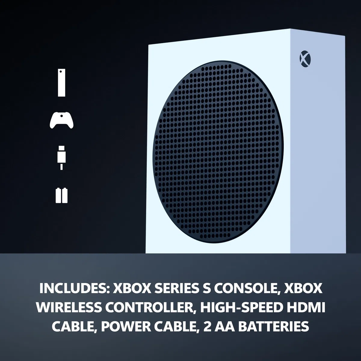 Xbox Series S - All Digital Gaming Console - 1TB SSD - Includes Wireless Controller - 120FPS - Robot White