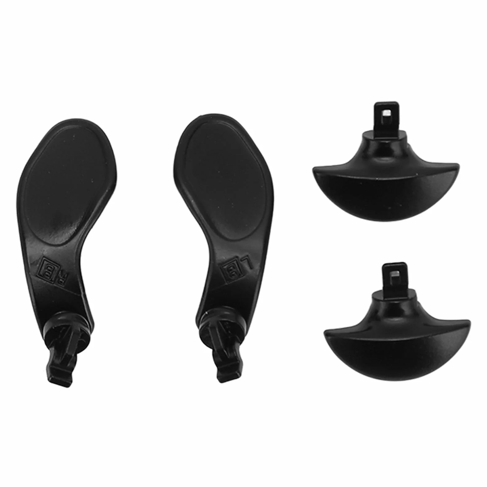 4PCS Paddle Posteriori per Controller Wireless Edge, Pulsanti Posteriori in Acciaio Inossidabile Parti di Ricambio Professionali, Paddle Posteriori per Controller di Gioco