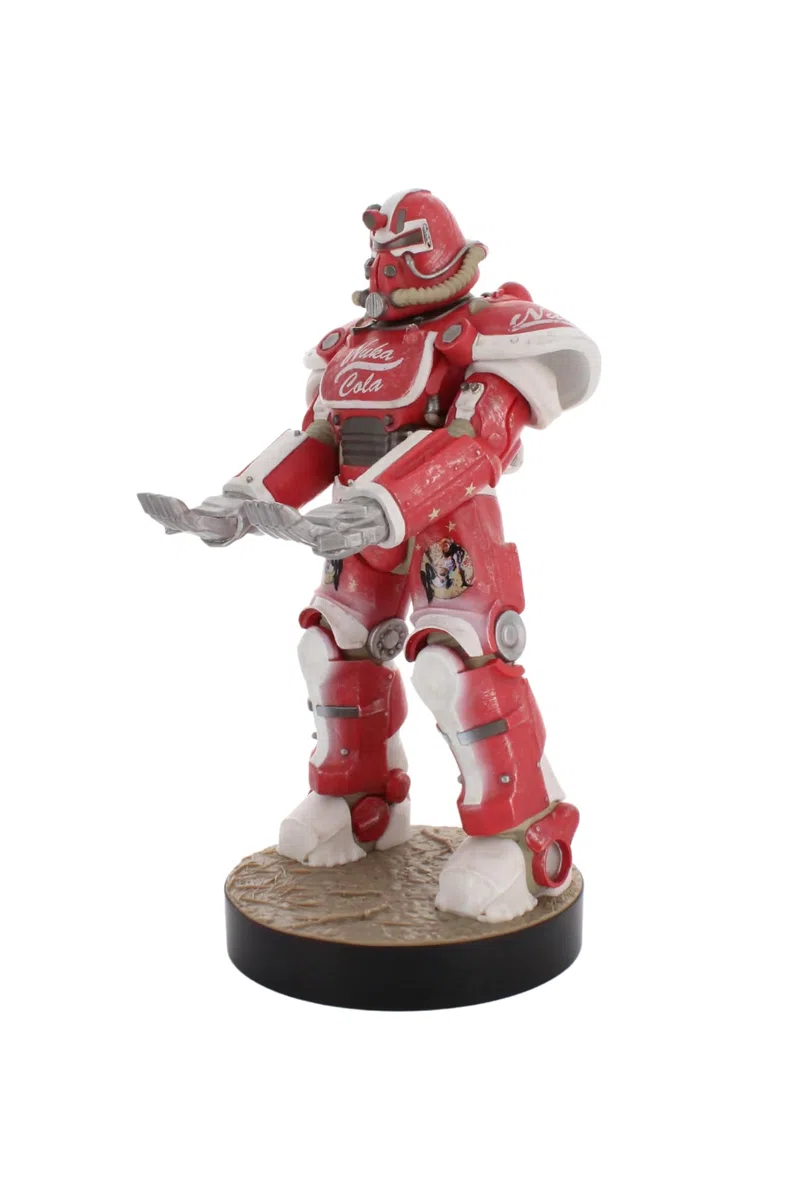 Cableguys Fallout Nuka Cola - Supporto per controller di potenza e supporto per telefono, accessori da gioco per installazione in camera e scrivania, supporto compatibile con Xbox, PlayStation e la