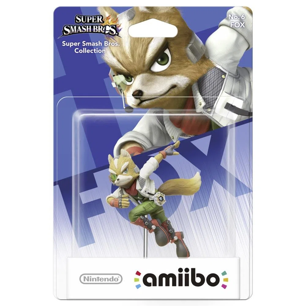 Amiibo Super Smash Bros: Fox Figurina