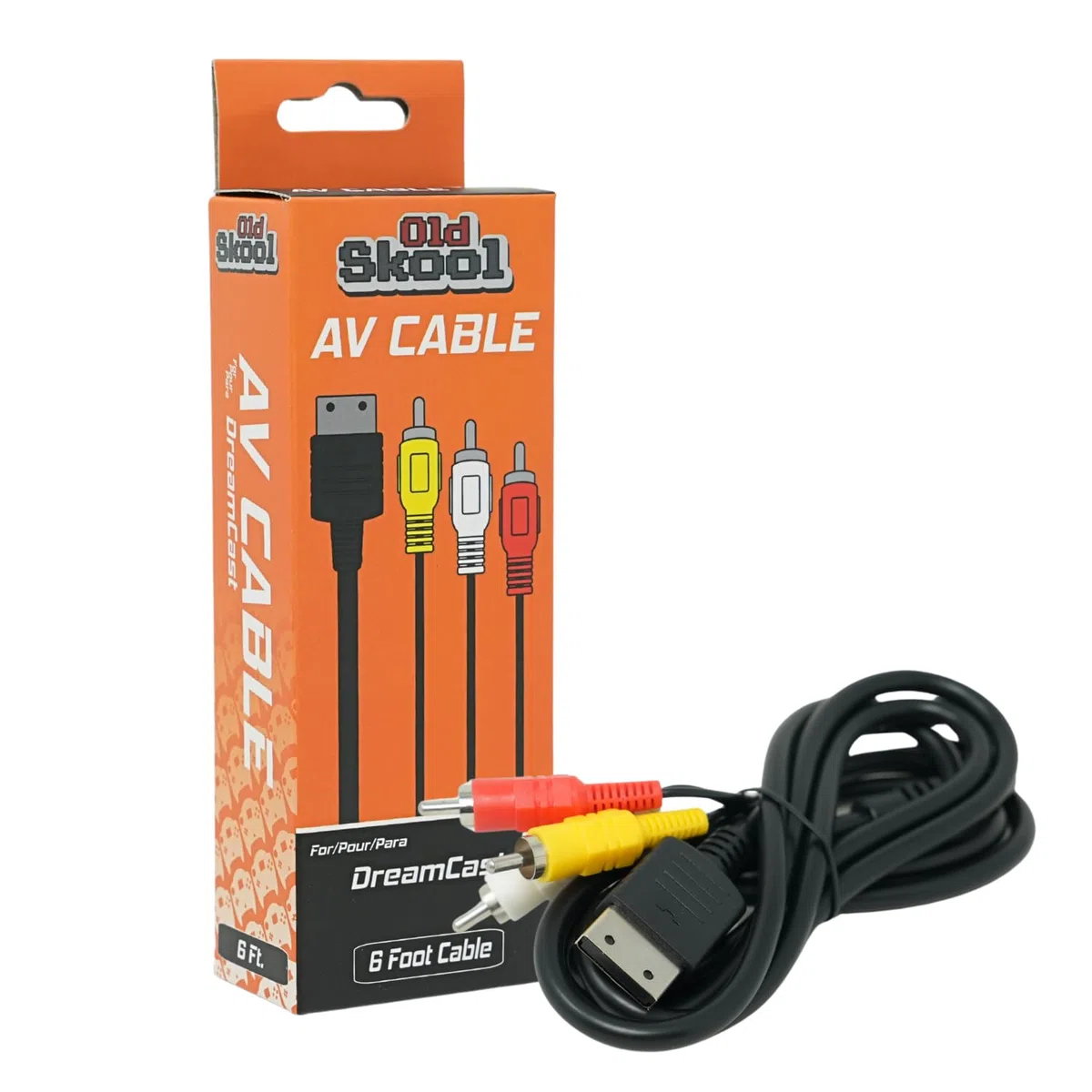Old Skool Sega Dreamcast AvCable - Cavo audio/video composito
